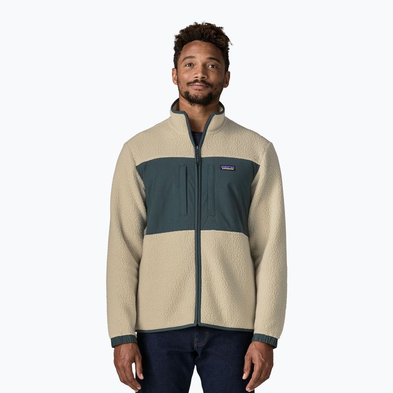 Кофта флісова чоловіча Patagonia Retro Pile Patch pelican