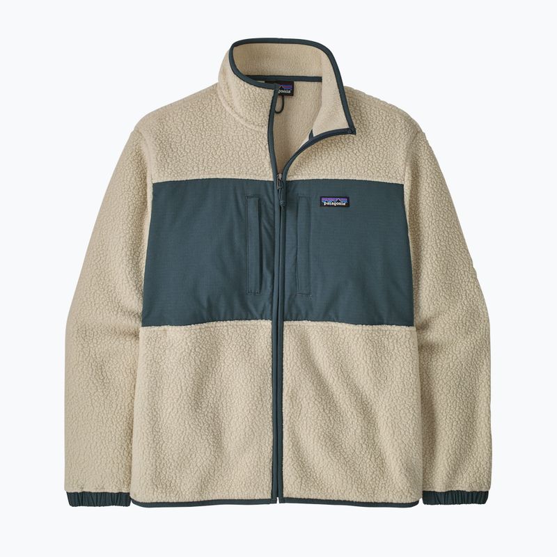 Кофта флісова чоловіча Patagonia Retro Pile Patch pelican 7