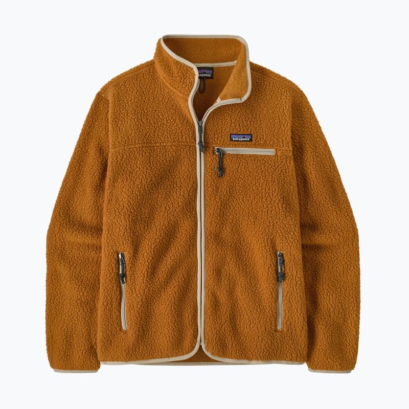 Кофта флісова чоловіча Patagonia Retro Pile cinnamon brown 5
