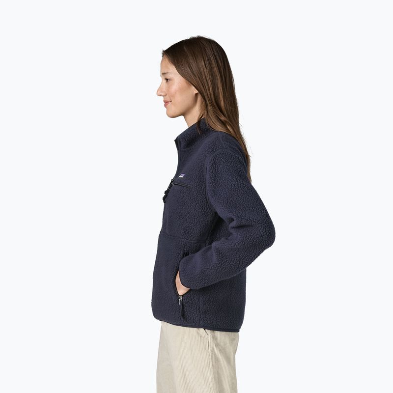 Кофта флісова жіноча Patagonia Retro Pile Marsupial sunken blue 3