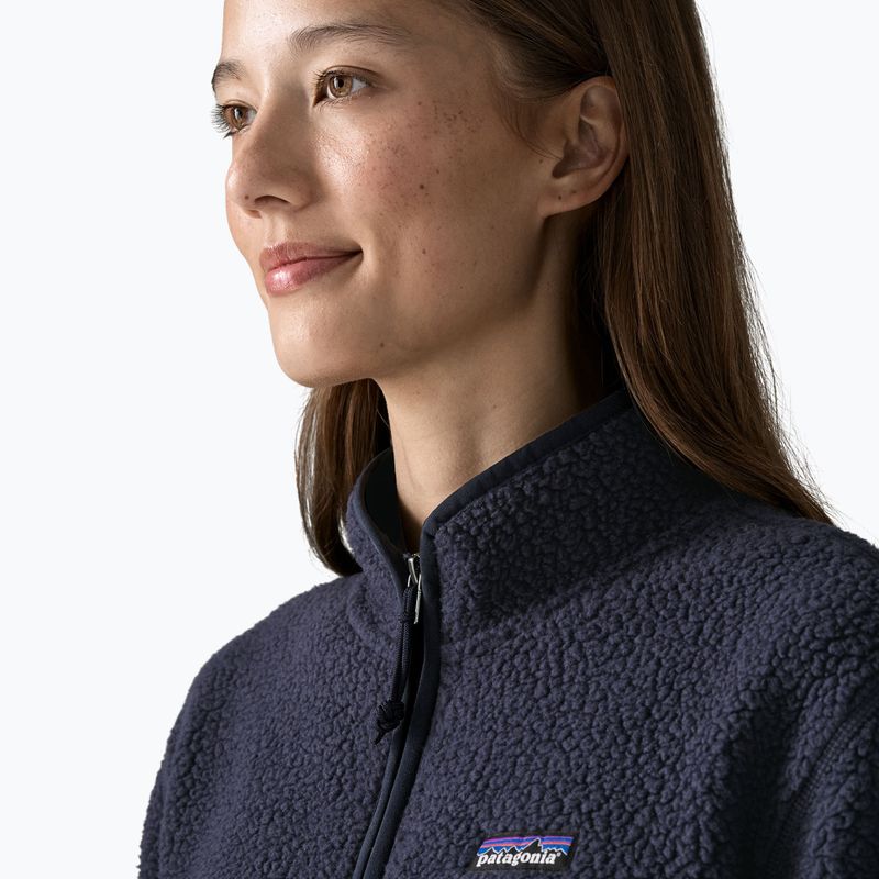 Кофта флісова жіноча Patagonia Retro Pile Marsupial sunken blue 4