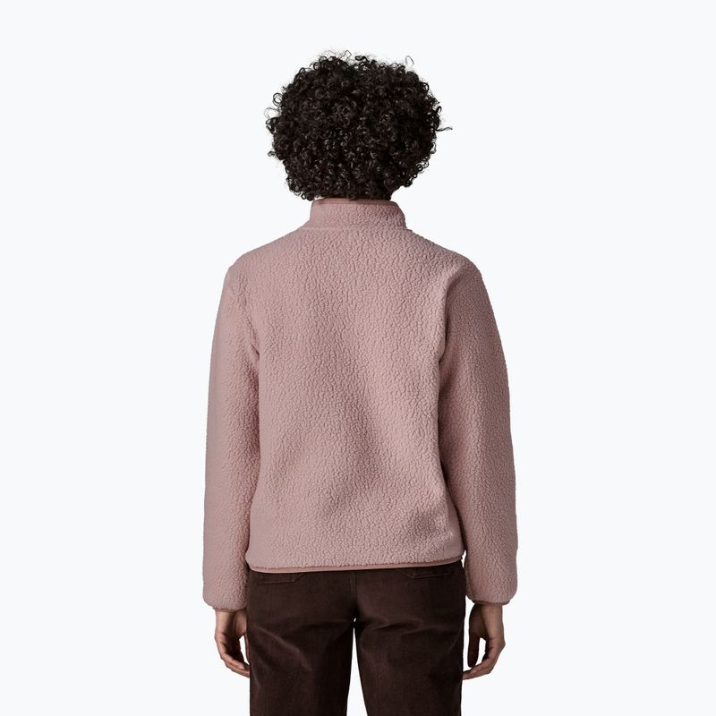 Кофта флісова жіноча Patagonia Retro Pile Marsupial stingray mauve 2