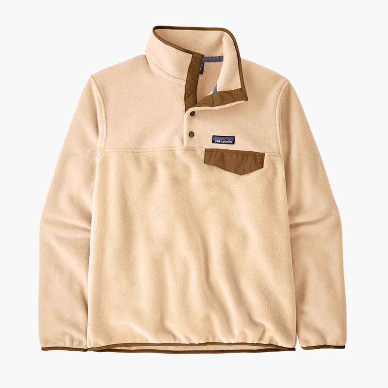 Кофта флісова жіноча Patagonia Lightweight Synchilla Snap-T Pullover natural 5