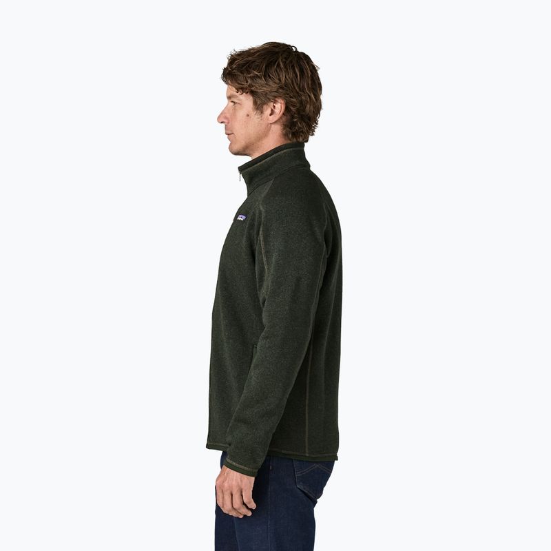 Кофта трекінгова чоловіча Patagonia Better Sweater Fleece old growth green 3