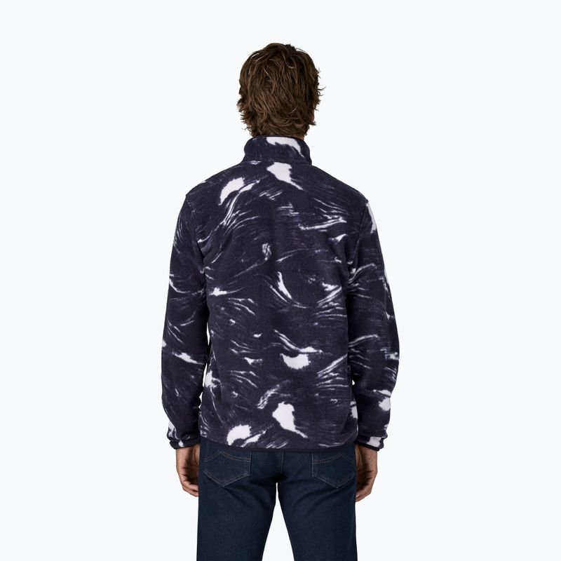 Кофта флісова чоловіча Patagonia Lightweight Synchilla Snap-T Pullover polar breeze: sunken blue 2