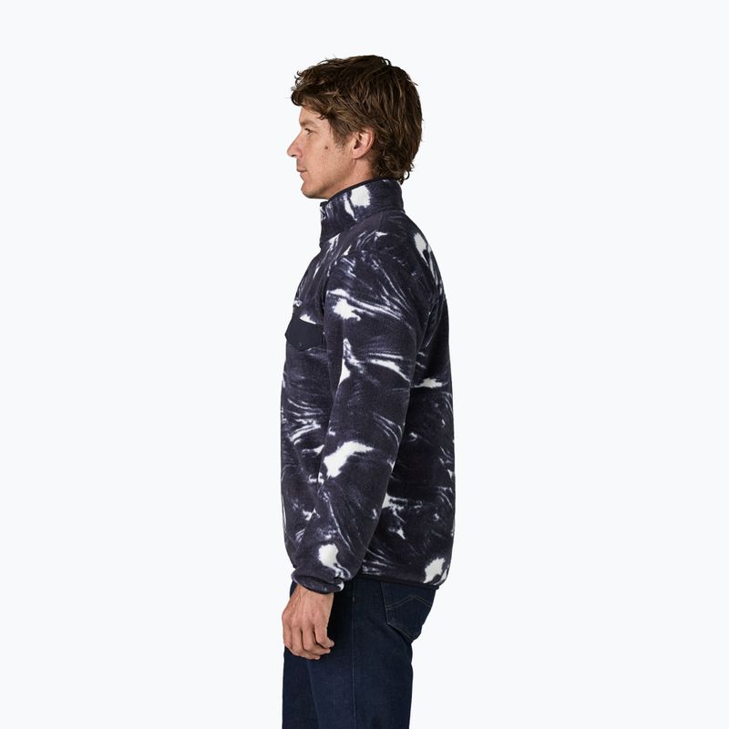 Кофта флісова чоловіча Patagonia Lightweight Synchilla Snap-T Pullover polar breeze: sunken blue 3