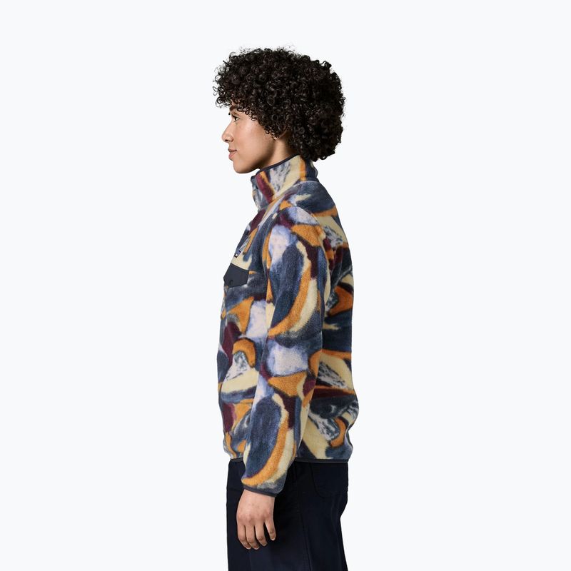 Кофта флісова жіноча Patagonia Lightweight Synchilla Snap-T Pullover smudge: smolder blue 3