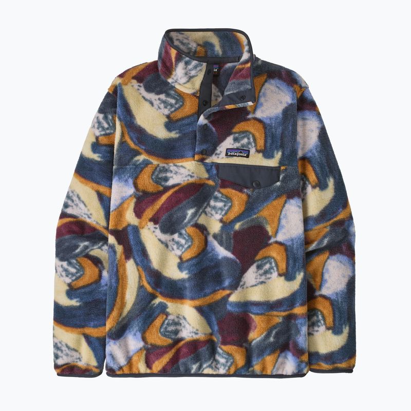 Кофта флісова жіноча Patagonia Lightweight Synchilla Snap-T Pullover smudge: smolder blue 4