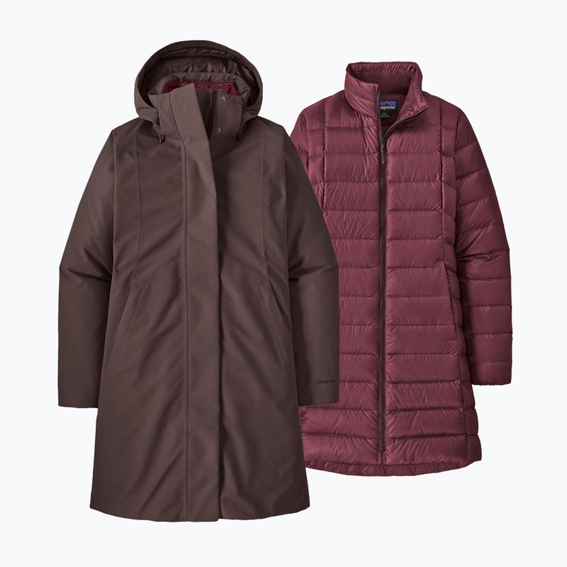 Куртка 3в1 жіноча Patagonia Tres 3-in-1 Parka den brown 10