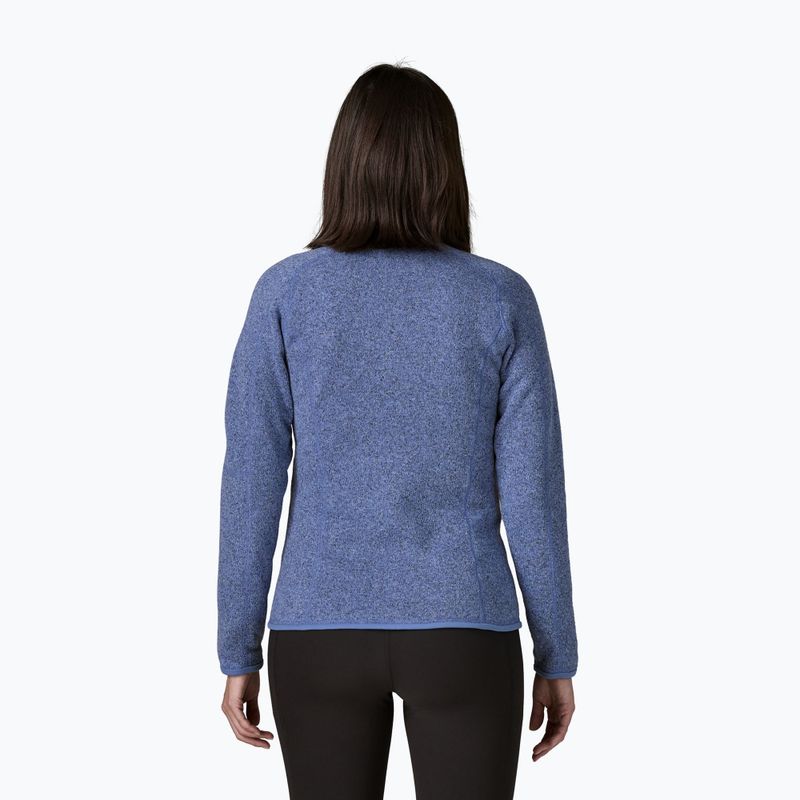 Кофта трекінгова жіноча Patagonia Better Sweater diver blue 2
