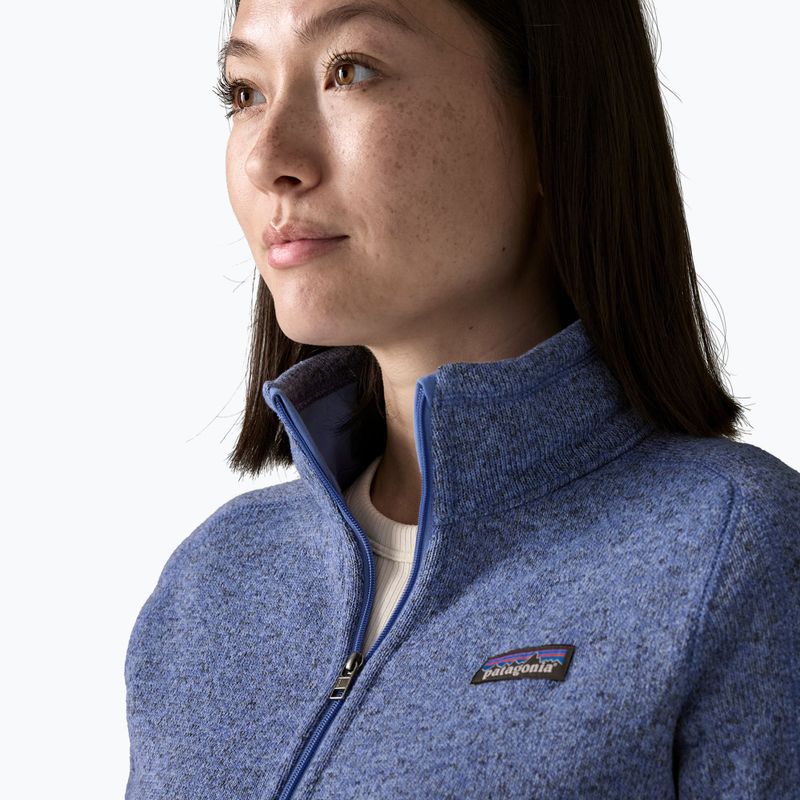 Кофта трекінгова жіноча Patagonia Better Sweater diver blue 6