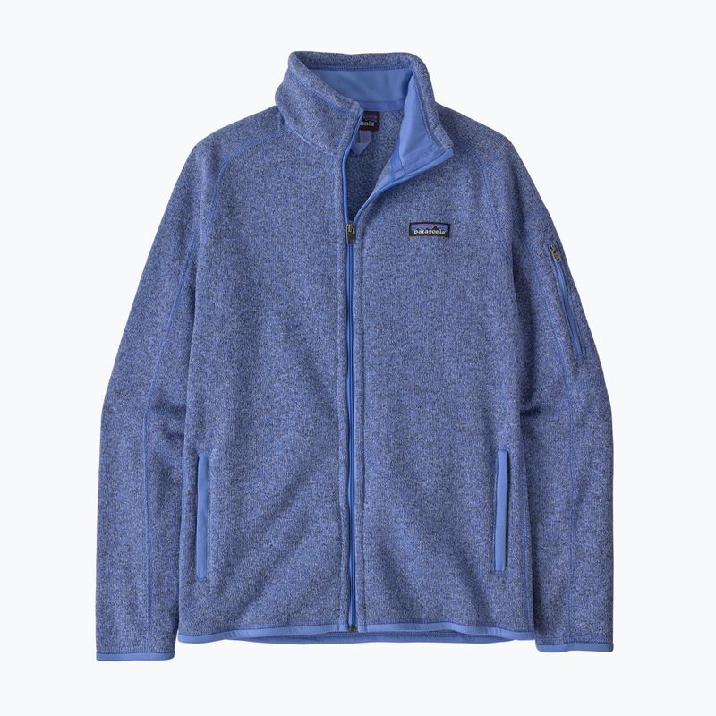 Кофта трекінгова жіноча Patagonia Better Sweater diver blue 9