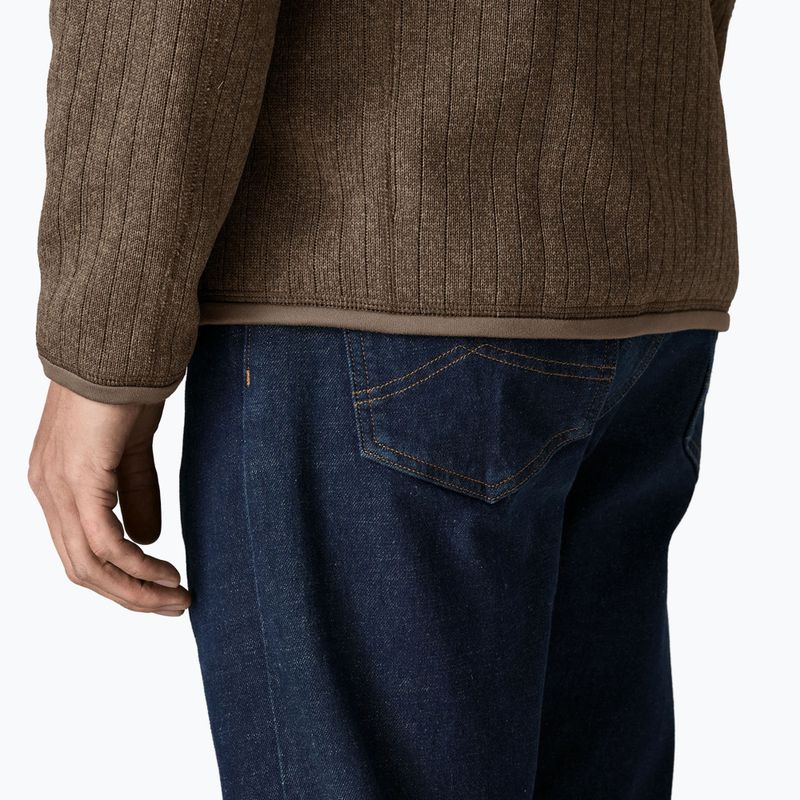 Кофта трекінгова чоловіча Patagonia Better Sweater Fleece marlow brown rib knit 6