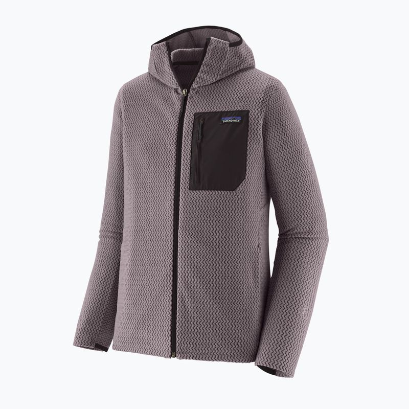 Кофта трекінгова чоловіча Patagonia R1 Air Full-Zip Hoody may grey 2