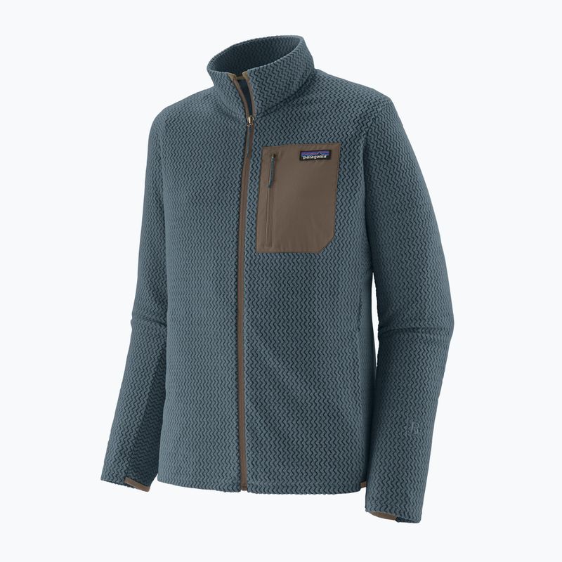 Кофта флісова чоловіча Patagonia R1 Air summit blue 4