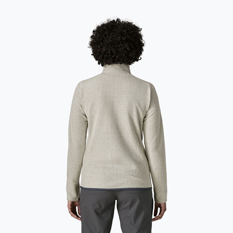 Кофта флісова жіноча Patagonia R1 Air birch white 2