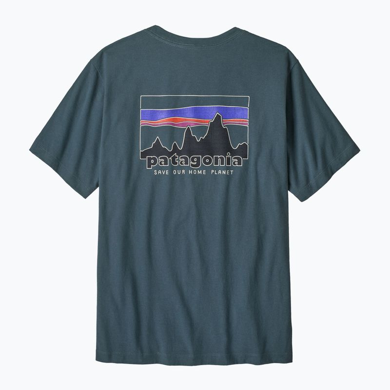 Футболка чоловіча Patagonia '73 Skyline T-Shirt summit blue 2