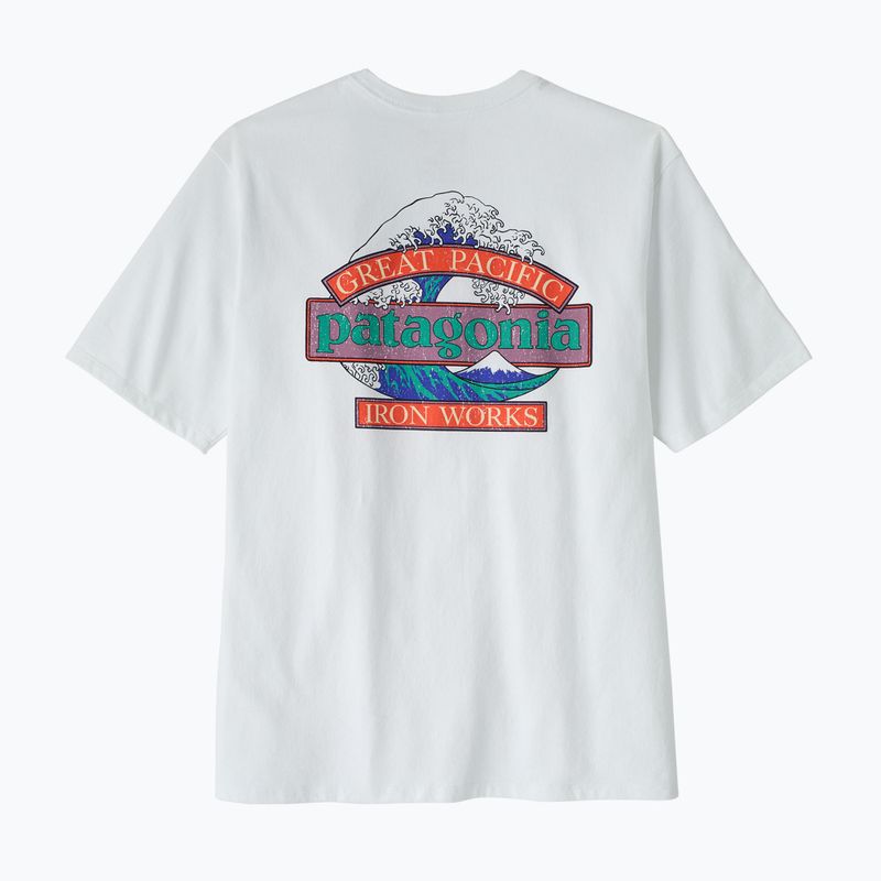 Футболка чоловіча Patagonia Great Waves Responsibili-Tee fiber white 2