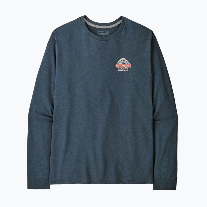 Лонгслів чоловічий Patagonia Great Waves Responsibili-Tee LS summit blue 2