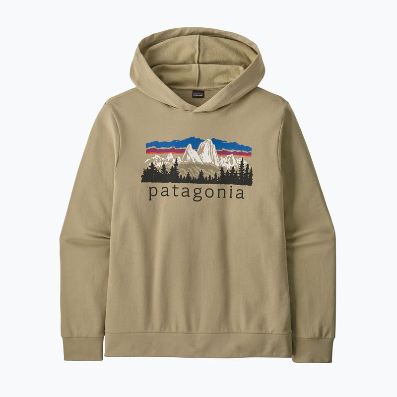 Кофта трекінгова чоловіча Patagonia Fitz Roy Foothills Daily Hoody weathered stone 2