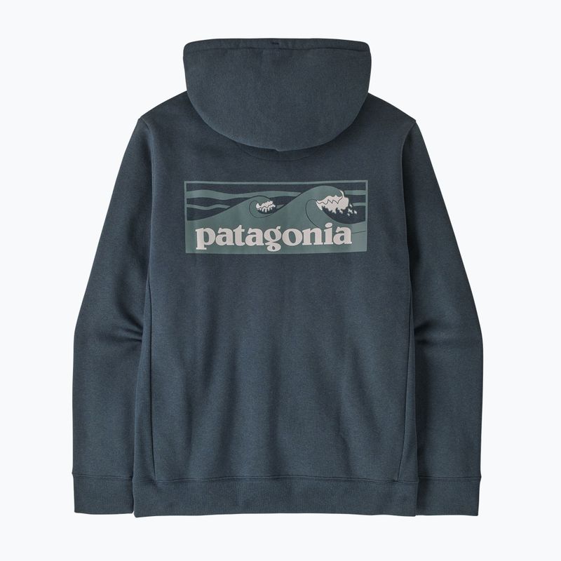 Кофта чоловіча Patagonia Boardshort Logo Uprisal Hoody Summit Blue 2