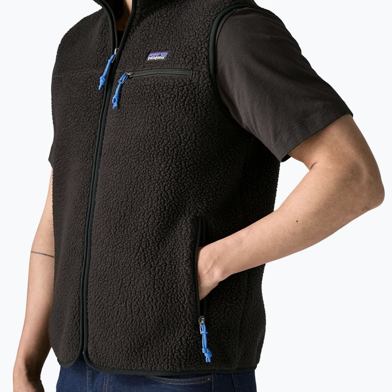 Жилет чоловічий Patagonia Retro Pile black 4
