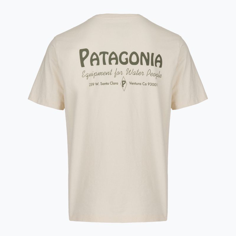 Футболка чоловіча Patagonia Water People Banner T-Shirt undyed natural 2