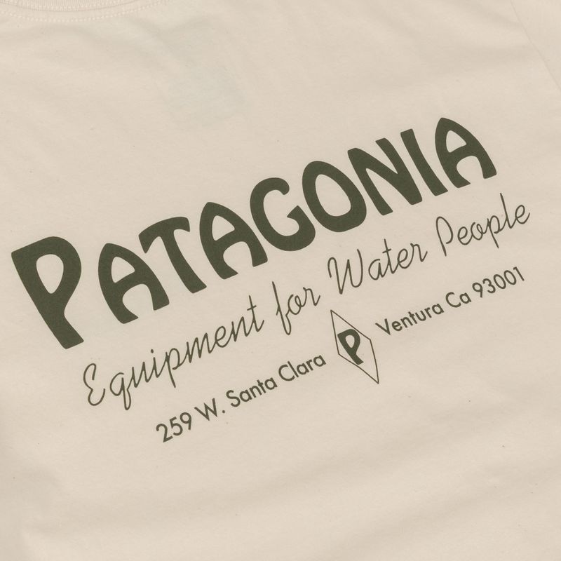 Футболка чоловіча Patagonia Water People Banner T-Shirt undyed natural 4