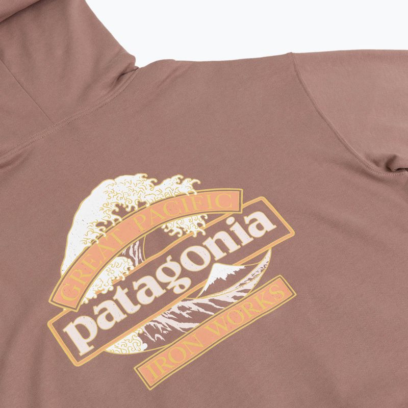 Кофта трекінгова жіноча Patagonia Great Waves Daily Hoody moonrise taupe 3