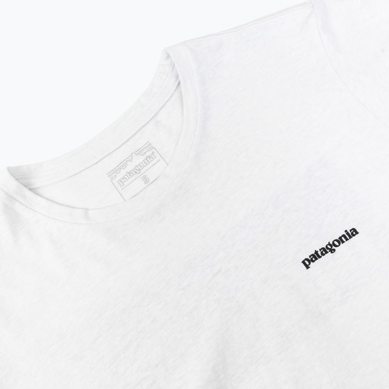Футболка жіноча Patagonia P-6 Logo Responsibili-Tee fiber white 3