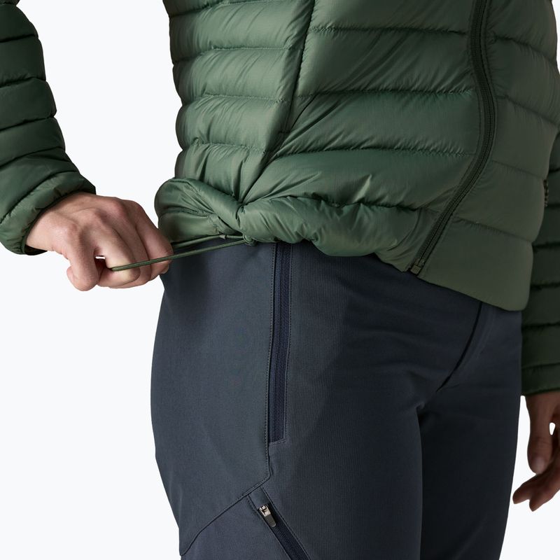 Пуховик жіночий Patagonia Down Sweater Hoody canopy green 9