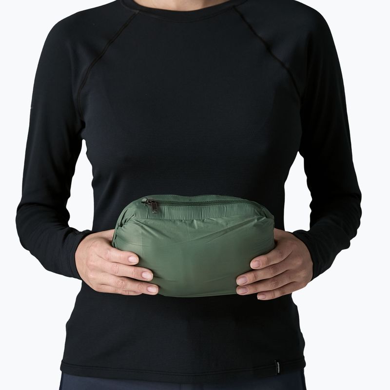 Пуховик жіночий Patagonia Down Sweater Hoody canopy green 10