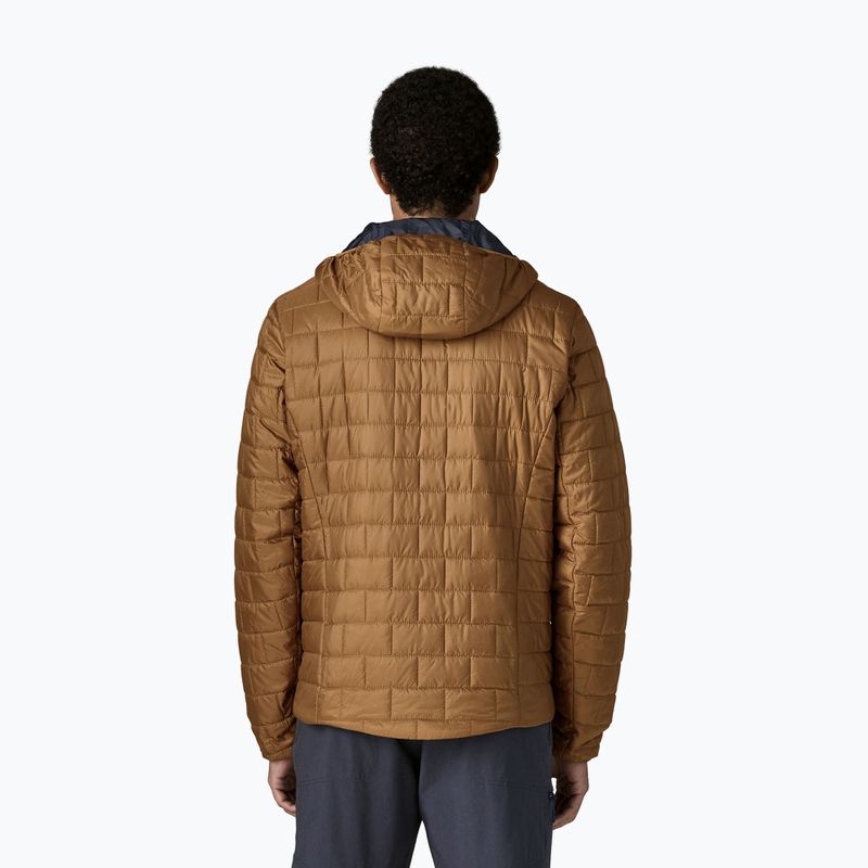Куртка утеплена чоловіча Patagonia Nano Puff Hoody deer brown 2
