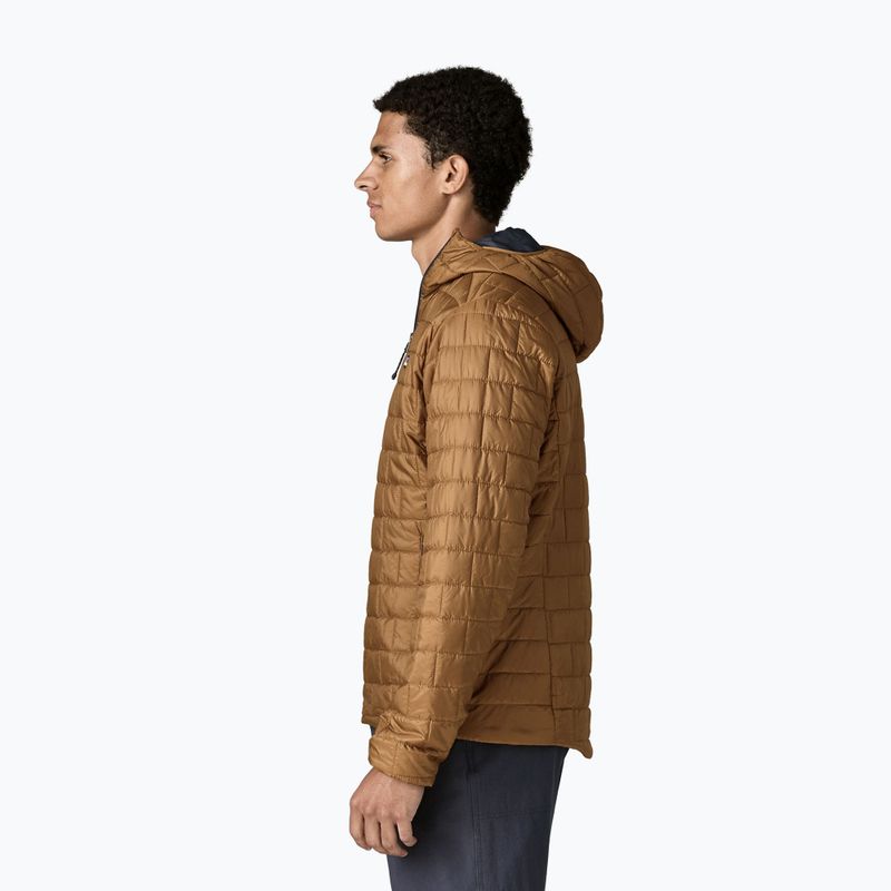 Куртка утеплена чоловіча Patagonia Nano Puff Hoody deer brown 3