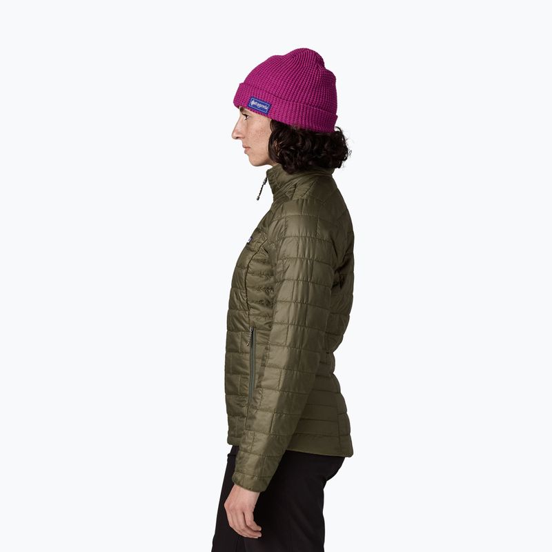 Куртка утеплена жіноча Patagonia Nano Puff basin green 4