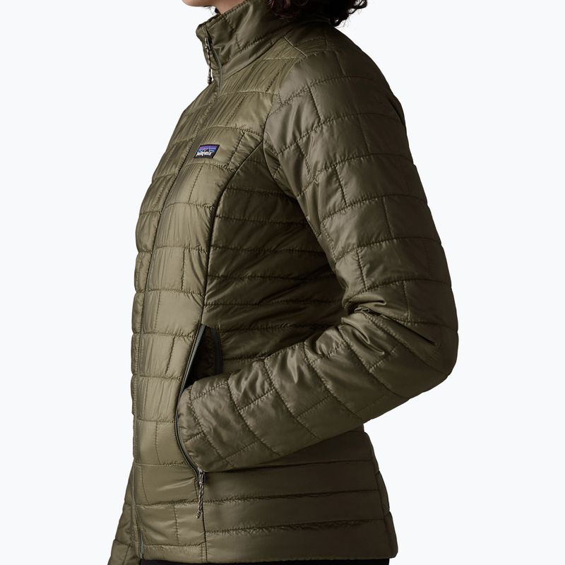 Куртка утеплена жіноча Patagonia Nano Puff basin green 6