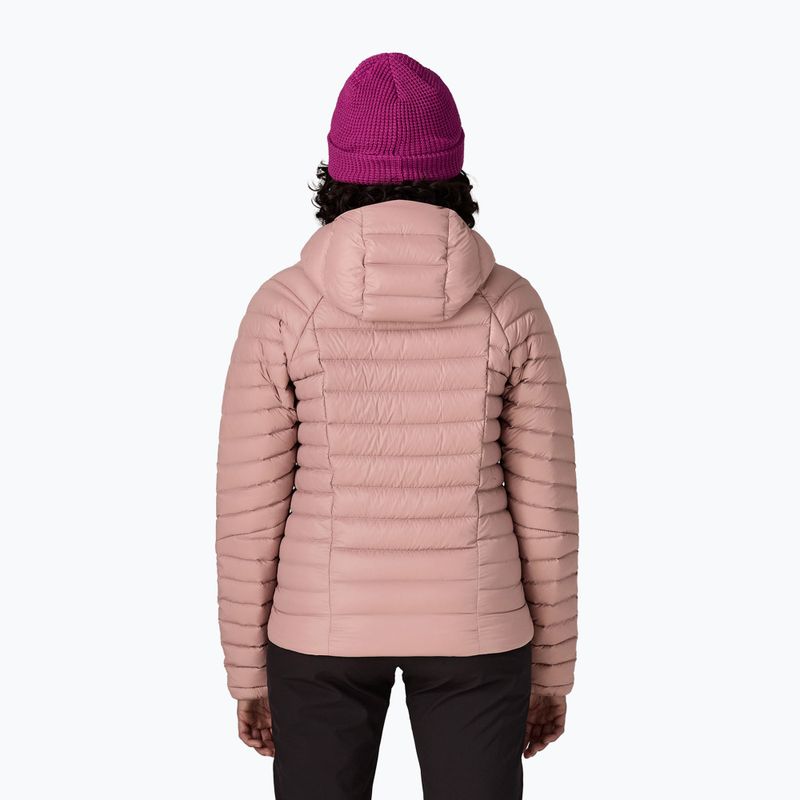 Пуховик жіночий Patagonia Down Sweater Hoody moonrise taupe 3