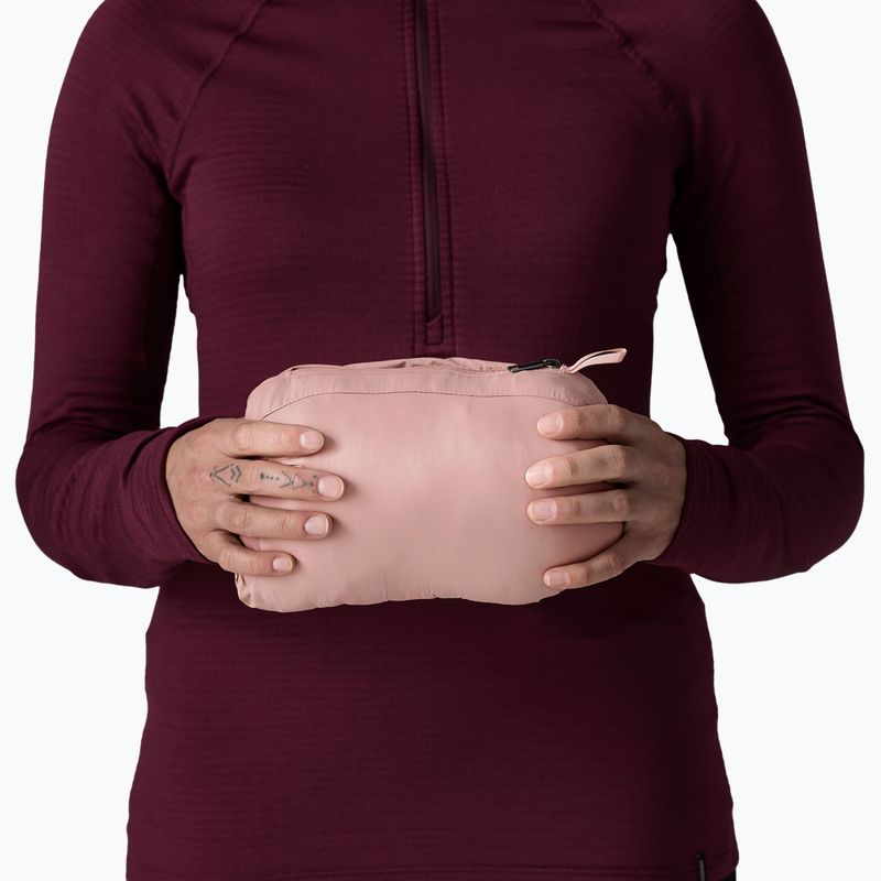 Пуховик жіночий Patagonia Down Sweater Hoody moonrise taupe 10
