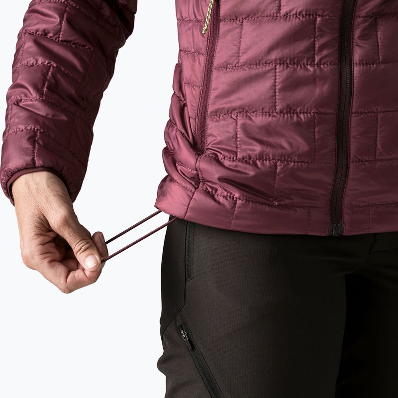 Куртка утеплена жіноча Patagonia Nano Puff Hoody berry fig 6