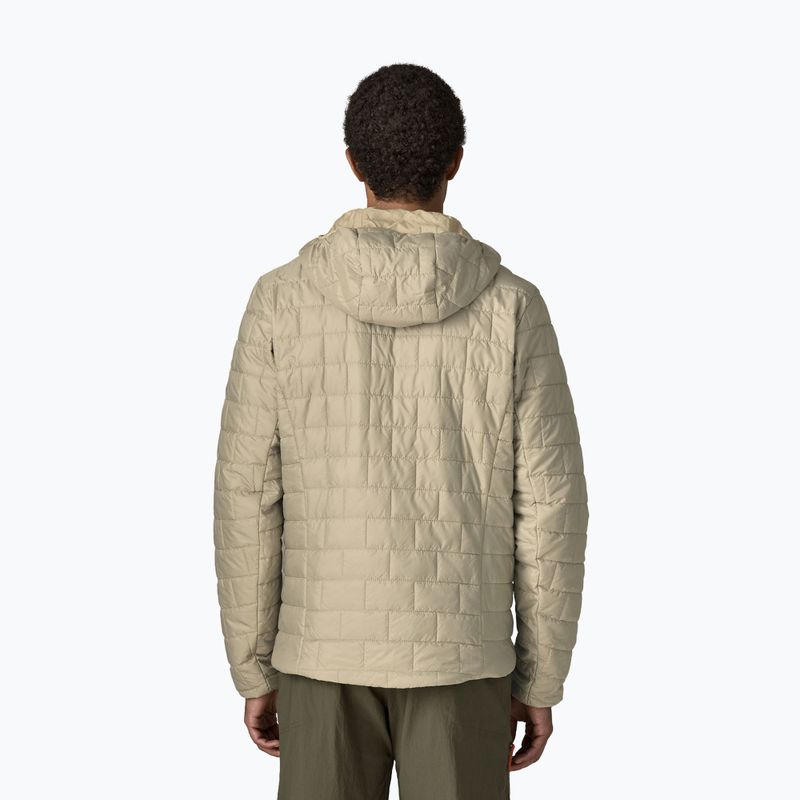 Куртка утеплена чоловіча Patagonia Nano Puff Hoody weathered stone 2