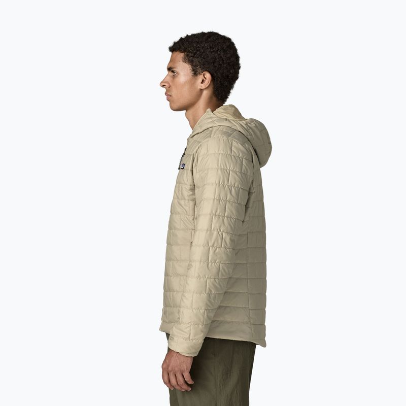 Куртка утеплена чоловіча Patagonia Nano Puff Hoody weathered stone 3
