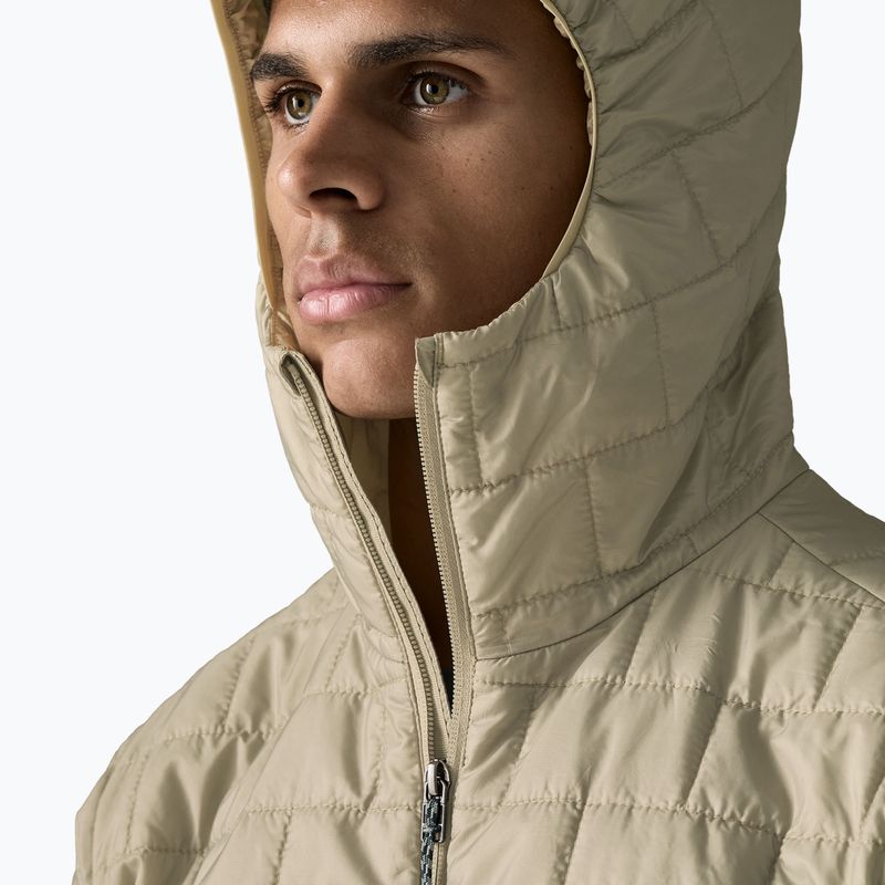 Куртка утеплена чоловіча Patagonia Nano Puff Hoody weathered stone 5