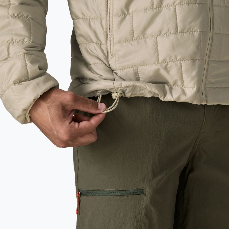 Куртка утеплена чоловіча Patagonia Nano Puff Hoody weathered stone 8