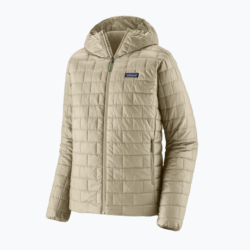 Куртка утеплена чоловіча Patagonia Nano Puff Hoody weathered stone 10
