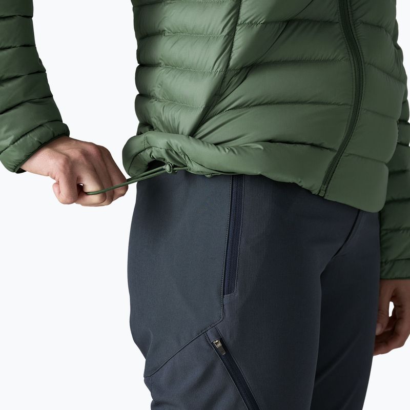 Пуховик жіночий Patagonia Down Sweater canopy green 6