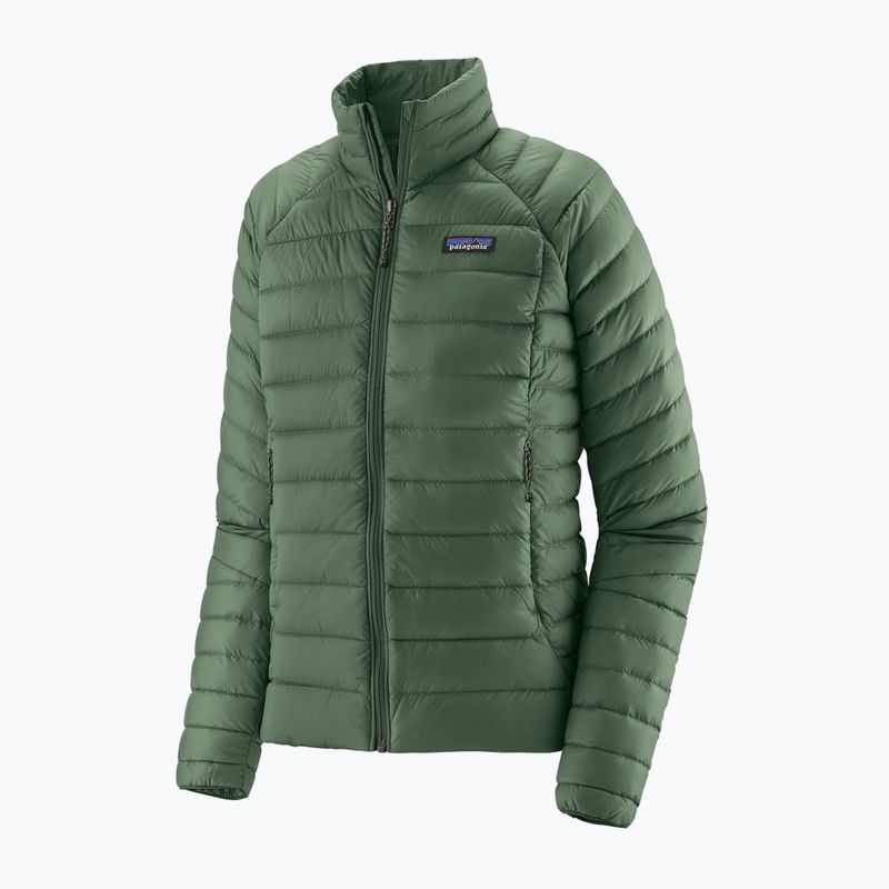 Пуховик жіночий Patagonia Down Sweater canopy green 9