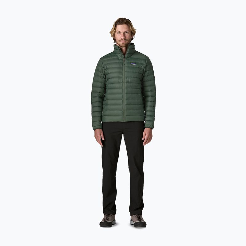 Пуховик чоловічий Patagonia Down Sweater treeline green 2