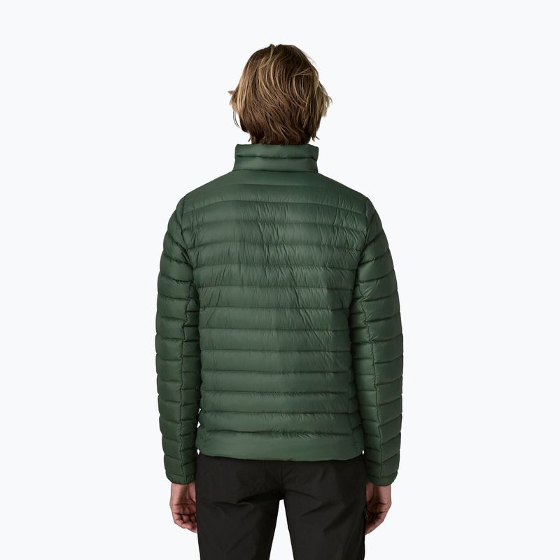 Пуховик чоловічий Patagonia Down Sweater treeline green 3
