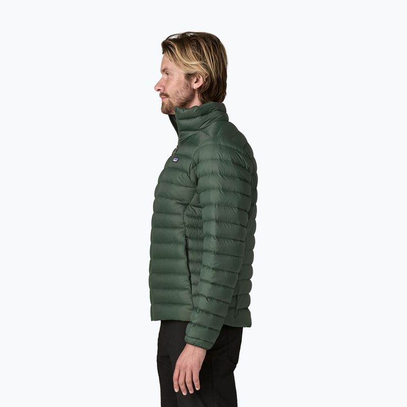 Пуховик чоловічий Patagonia Down Sweater treeline green 4