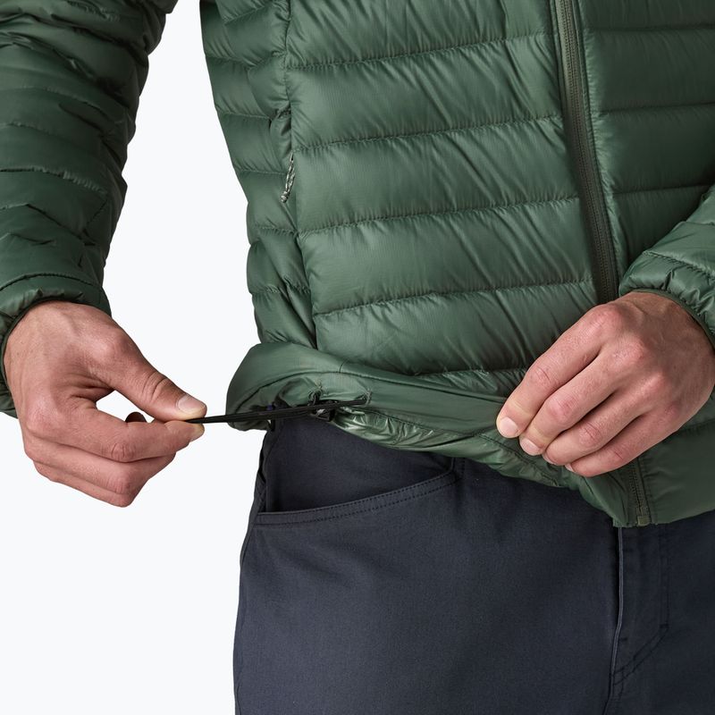 Пуховик чоловічий Patagonia Down Sweater Hoody treeline green 7